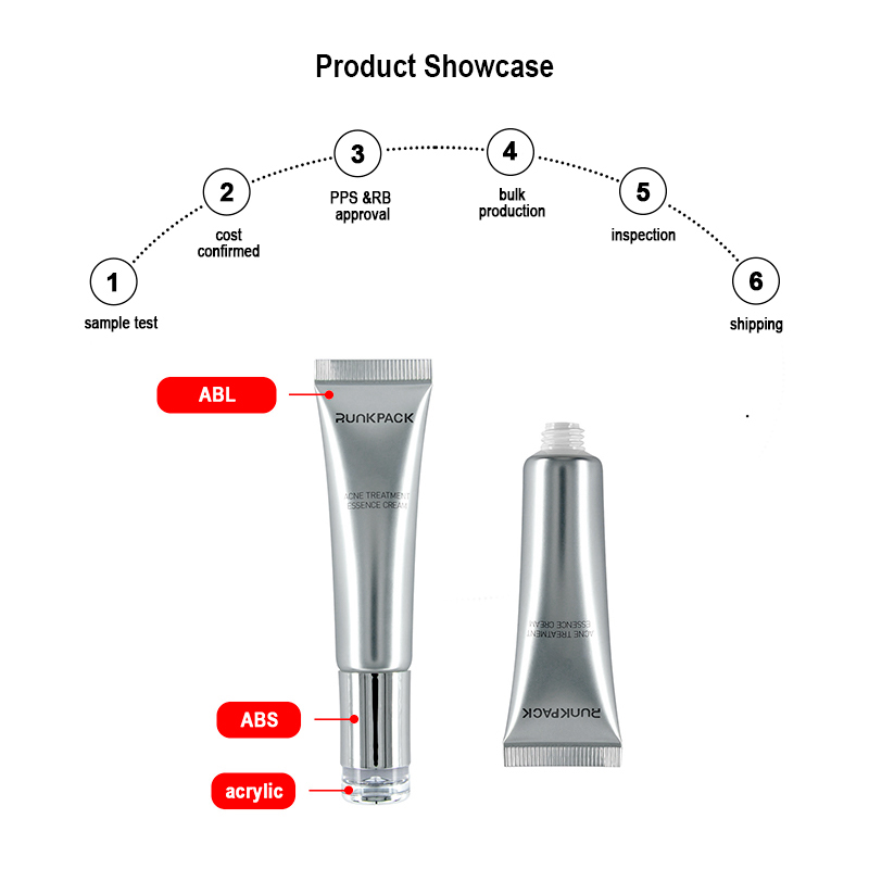 Cosmetic Packaging Empty Plastic Tube