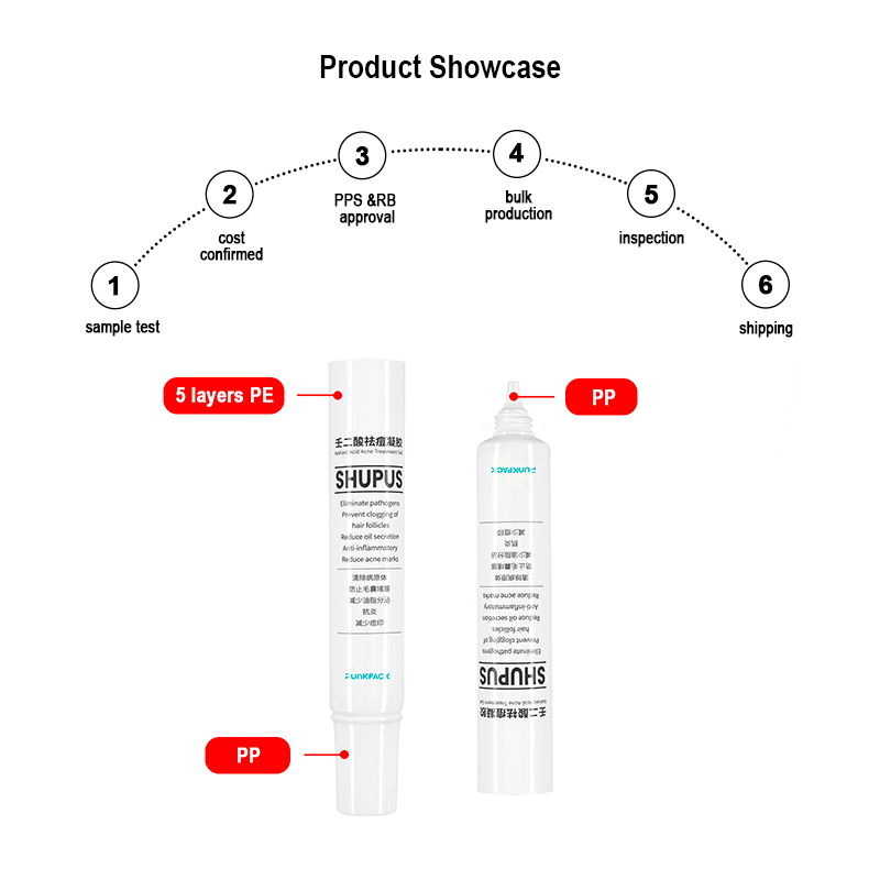  squeeze tube plastic cream tube soft tube cosmetic  