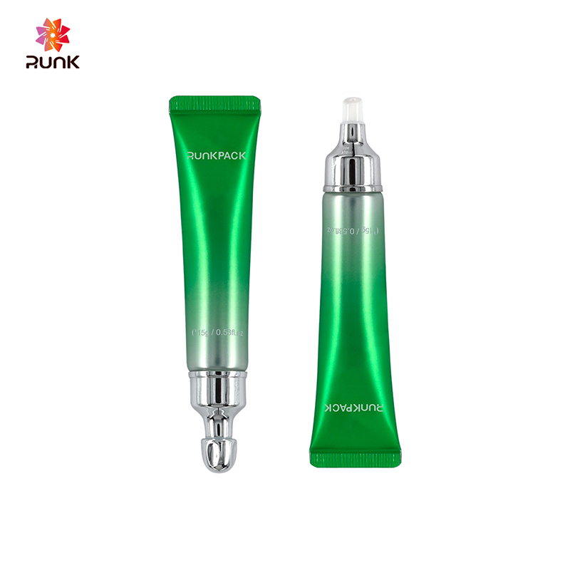 eye cream tube with applicator tip