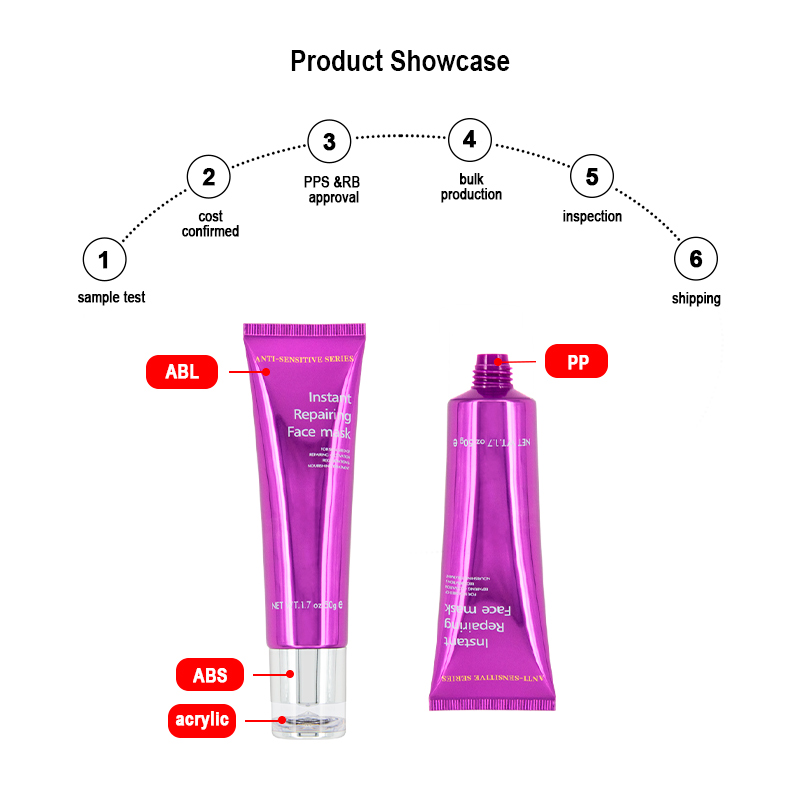 wholesale price skin care product packaging tube