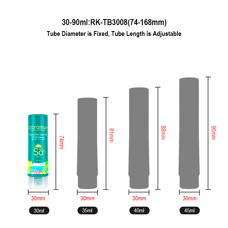 flip top squeeze tube 30ml