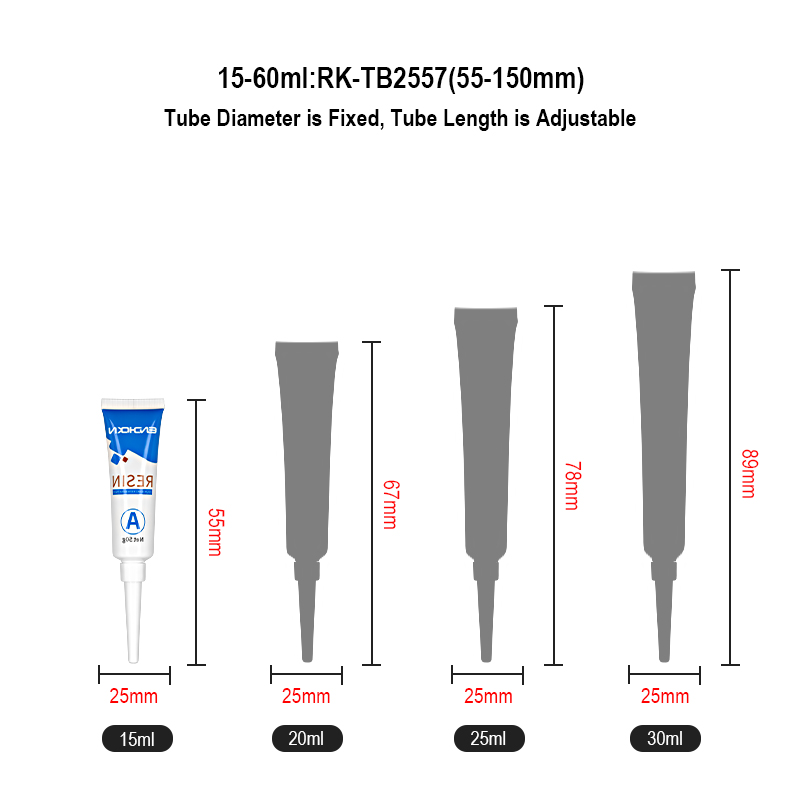 Repair Oil PE Packaging With Super Long Nozzle Cap