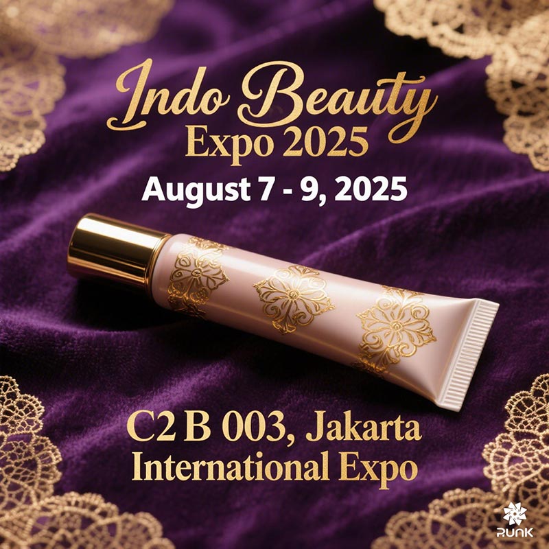 Runk dévoile des tubes en plastique personnalisés et durables à l'Indo Beauty Expo 2025