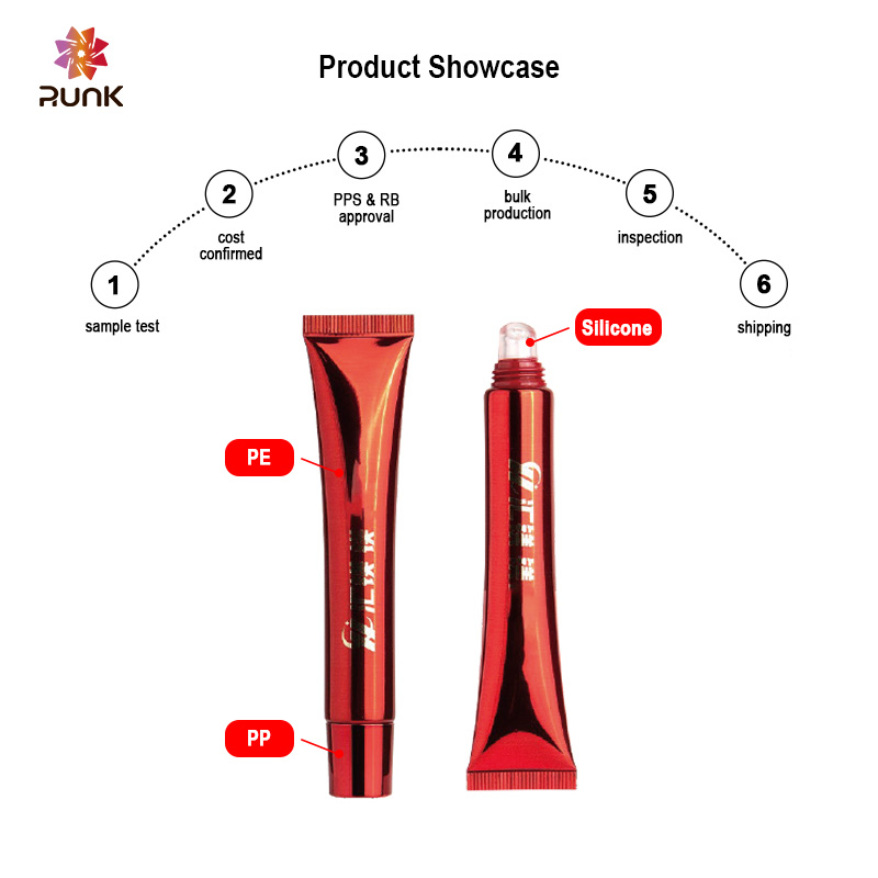 eye brow gel silver tube