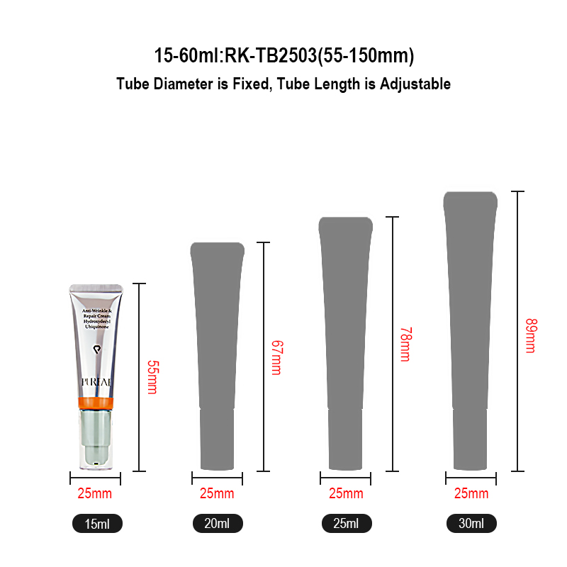 Runk cosmetic tube size Runk cosmetic tube size