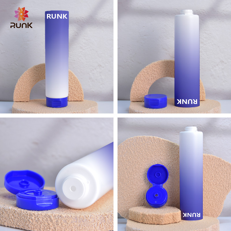 Family size body care tube