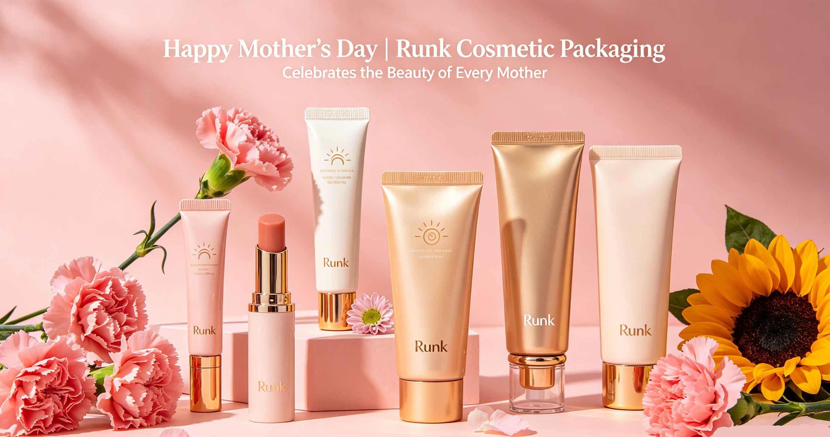 Bonne fête des Mères ! | Runk Cosmetic Packaging célèbre la beauté de chaque maman