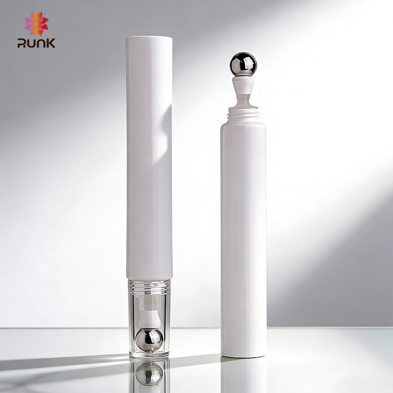 Custom Zinc Alloy Ball Eye Cream Roller Tube